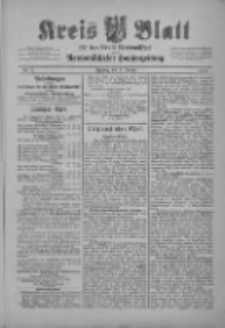 Kreis Blatt f&uuml;r den Kreis Neutomischeler zugleich Hopfenzeitung 1901.01.04 Nr2