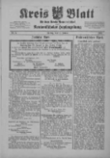 Kreis Blatt f&uuml;r den Kreis Neutomischeler zugleich Hopfenzeitung 1901.01.13 Nr4