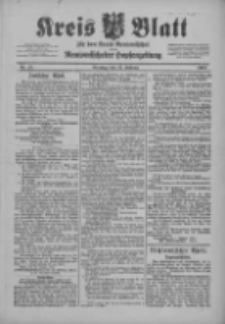 Kreis Blatt f&uuml;r den Kreis Neutomischeler zugleich Hopfenzeitung 1901.02.12 Nr13