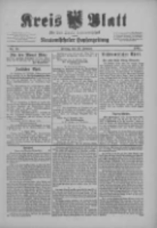 Kreis Blatt f&uuml;r den Kreis Neutomischeler zugleich Hopfenzeitung 1901.02.22 Nr16