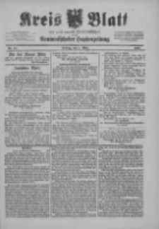 Kreis Blatt f&uuml;r den Kreis Neutomischeler zugleich Hopfenzeitung 1901.03.01 Nr18