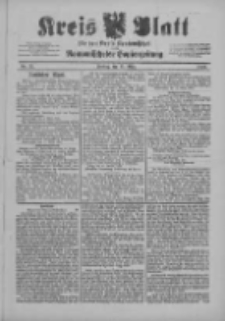 Kreis Blatt f&uuml;r den Kreis Neutomischeler zugleich Hopfenzeitung 1901.03.15 Nr22