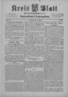 Kreis Blatt f&uuml;r den Kreis Neutomischeler zugleich Hopfenzeitung 1901.03.19 Nr23