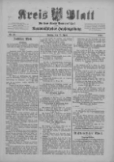Kreis Blatt für den Kreis Neutomischeler zugleich Hopfenzeitung 1901.04.19 Nr31