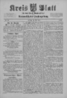 Kreis Blatt f&uuml;r den Kreis Neutomischeler zugleich Hopfenzeitung 1901.04.26 Nr33