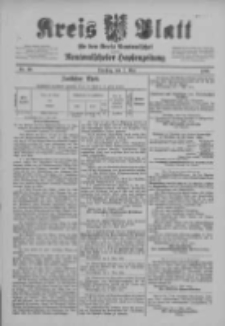 Kreis Blatt f&uuml;r den Kreis Neutomischeler zugleich Hopfenzeitung 1901.05.07 Nr36
