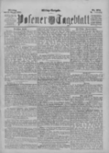 Posener Tageblatt 1895.08.12 Jg.34 Nr374