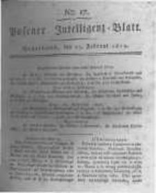 Posener Intelligenz Blatt. 1819.02.27 Nr17