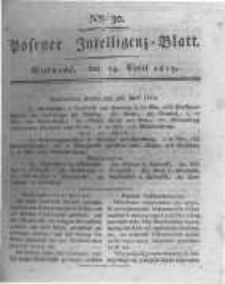 Posener Intelligenz Blatt. 1819.04.14 Nr30