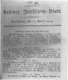 Posener Intelligenz Blatt. 1819.04.21 Nr32