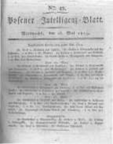 Posener Intelligenz Blatt. 1819.05.26 Nr42