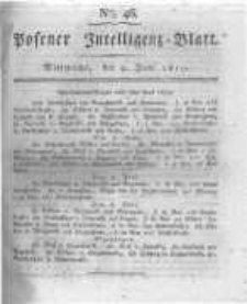 Posener Intelligenz Blatt. 1819.06.09 Nr46