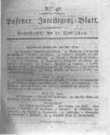 Posener Intelligenz Blatt. 1819.06.12 Nr47