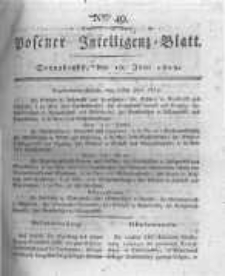 Posener Intelligenz Blatt. 1819.06.19 Nr49