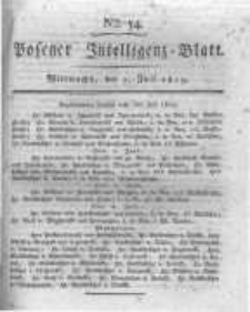 Posener Intelligenz Blatt. 1819.07.07 Nr54