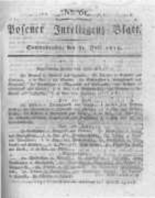 Posener Intelligenz Blatt. 1819.07.31 Nr61