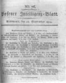 Posener Intelligenz Blatt. 1819.09.22 Nr76