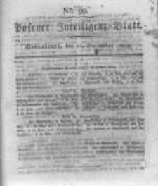 Posener Intelligenz Blatt. 1819.12.11 Nr99