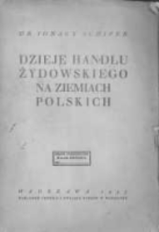 Dzieje handlu żydowskiego na ziemiach polskich