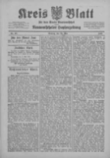 Kreis Blatt f&uuml;r den Kreis Neutomischeler zugleich Hopfenzeitung 1901.05.21 Nr40
