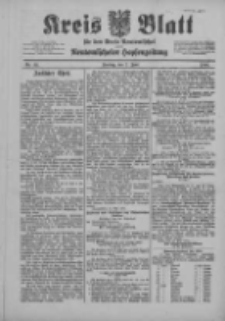 Kreis Blatt f&uuml;r den Kreis Neutomischeler zugleich Hopfenzeitung 1901.06.07 Nr44