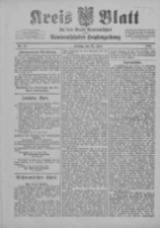 Kreis Blatt f&uuml;r den Kreis Neutomischeler zugleich Hopfenzeitung 1901.06.21 Nr48