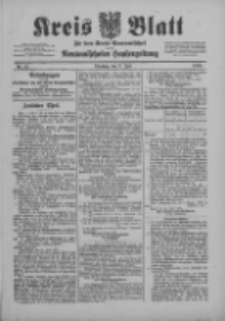 Kreis Blatt f&uuml;r den Kreis Neutomischeler zugleich Hopfenzeitung 1901.07.02 Nr51