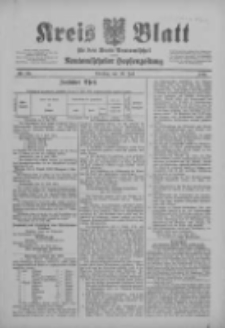 Kreis Blatt f&uuml;r den Kreis Neutomischeler zugleich Hopfenzeitung 1901.07.16 Nr55