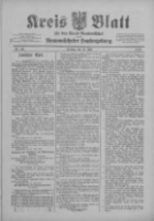 Kreis Blatt f&uuml;r den Kreis Neutomischeler zugleich Hopfenzeitung 1901.07.19 Nr56