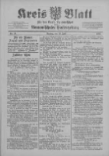 Kreis Blatt f&uuml;r den Kreis Neutomischeler zugleich Hopfenzeitung 1901.07.30 Nr59