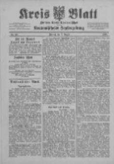 Kreis Blatt f&uuml;r den Kreis Neutomischeler zugleich Hopfenzeitung 1901.08.02 Nr60