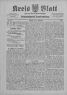 Kreis Blatt f&uuml;r den Kreis Neutomischeler zugleich Hopfenzeitung 1901.09.03 Nr69