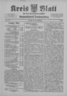 Kreis Blatt f&uuml;r den Kreis Neutomischeler zugleich Hopfenzeitung 1901.09.06 Nr70