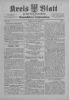 Kreis Blatt f&uuml;r den Kreis Neutomischeler zugleich Hopfenzeitung 1901.09.24 Nr75
