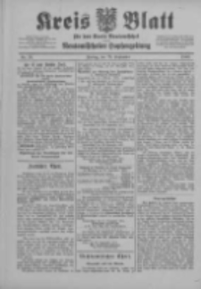 Kreis Blatt f&uuml;r den Kreis Neutomischeler zugleich Hopfenzeitung 1901.09.28 Nr76