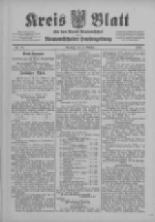 Kreis Blatt f&uuml;r den Kreis Neutomischeler zugleich Hopfenzeitung 1901.10.08 Nr79