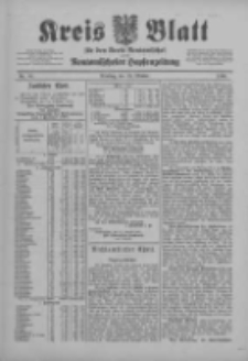Kreis Blatt f&uuml;r den Kreis Neutomischeler zugleich Hopfenzeitung 1901.10.13 Nr81
