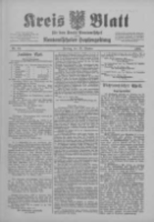 Kreis Blatt f&uuml;r den Kreis Neutomischeler zugleich Hopfenzeitung 1901.10.25 Nr84