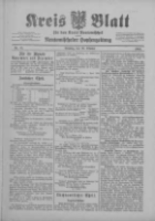 Kreis Blatt f&uuml;r den Kreis Neutomischeler zugleich Hopfenzeitung 1901.10.28 Nr85