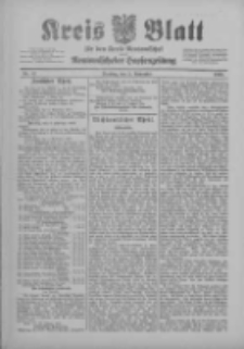 Kreis Blatt für den Kreis Neutomischeler zugleich Hopfenzeitung 1901.11.05 Nr87