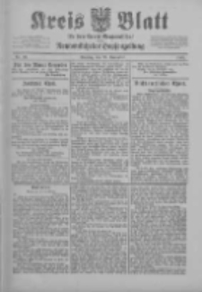 Kreis Blatt f&uuml;r den Kreis Neutomischeler zugleich Hopfenzeitung 1901.11.26 Nr93