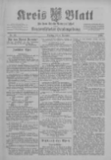 Kreis Blatt f&uuml;r den Kreis Neutomischeler zugleich Hopfenzeitung 1901.12.03 Nr95