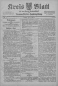 Kreis Blatt f&uuml;r den Kreis Neutomischeler zugleich Hopfenzeitung 1902.01.07 Nr2