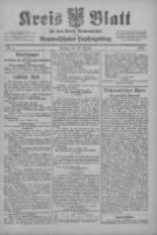 Kreis Blatt f&uuml;r den Kreis Neutomischeler zugleich Hopfenzeitung 1902.01.10 Nr3
