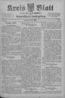 Kreis Blatt f&uuml;r den Kreis Neutomischeler zugleich Hopfenzeitung 1902.03.11 Nr20