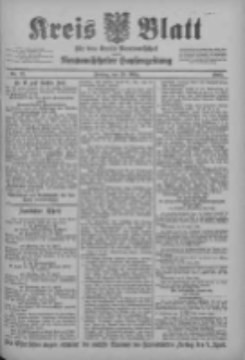 Kreis Blatt f&uuml;r den Kreis Neutomischeler zugleich Hopfenzeitung 1902.03.28 Nr25