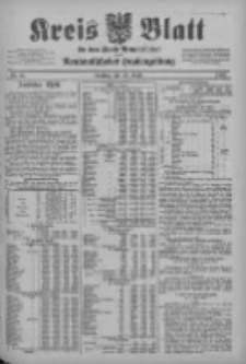 Kreis Blatt f&uuml;r den Kreis Neutomischeler zugleich Hopfenzeitung 1902.04.22 Nr31
