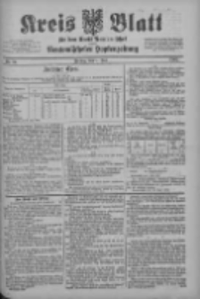 Kreis Blatt f&uuml;r den Kreis Neutomischeler zugleich Hopfenzeitung 1902.07.04 Nr51
