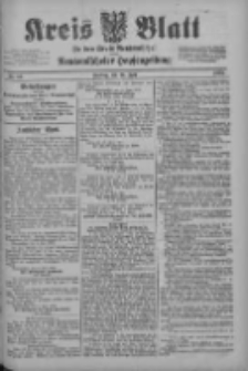 Kreis Blatt f&uuml;r den Kreis Neutomischeler zugleich Hopfenzeitung 1902.07.11 Nr53