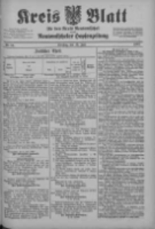 Kreis Blatt f&uuml;r den Kreis Neutomischeler zugleich Hopfenzeitung 1902.07.15 Nr54